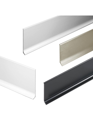 Dural Construct Metall Aluminium Skirting Profiles (See Options)