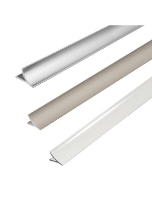 Dural T-Cove Aluminum Coved Wall & Floor Connection Profile (See Options)