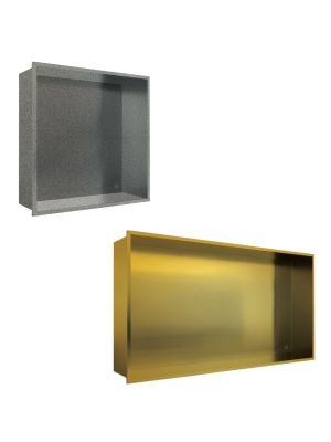 Genesis KBNS Stainless Steel Kitchen & Bathroom Niche (See Options)