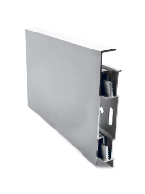 Genesis KSC Clip On Aluminium Skirting Profile (See Options)
