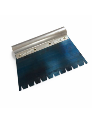 Metal 10mm V Notch Trowel Parquet and Timber Flooring