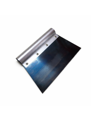 Metal 1mm V Notch Trowel For Vinyl and LVT Coverings