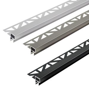 Dural Squarestep LED Illuminated Anti-slip Stair Profile (See Options)