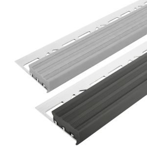 Dural Durastep Jumbo Aluminium Stair Nosing Profile (See Options)