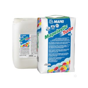 Mapei Mapelastic Turbo Flexible Waterproofing Solution 36kg Kit 