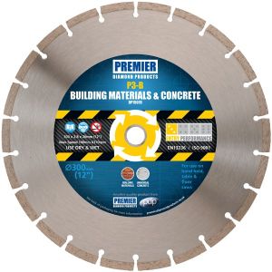 Premier Diamond P3-B Diamond Blade For Concrete and Building Materials (See Options)