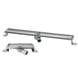 Progress Proshower Base L Linear Stainless Steel Shower Drain (See Options)