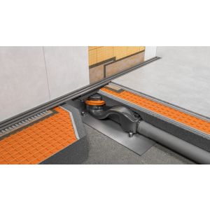 Schluter Kerdi Line Vario H50 Linear Drain with Sound Insulation
