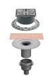 Schluter Kerdi Drain KDBV50GVB Grate & Frame Set (See options)